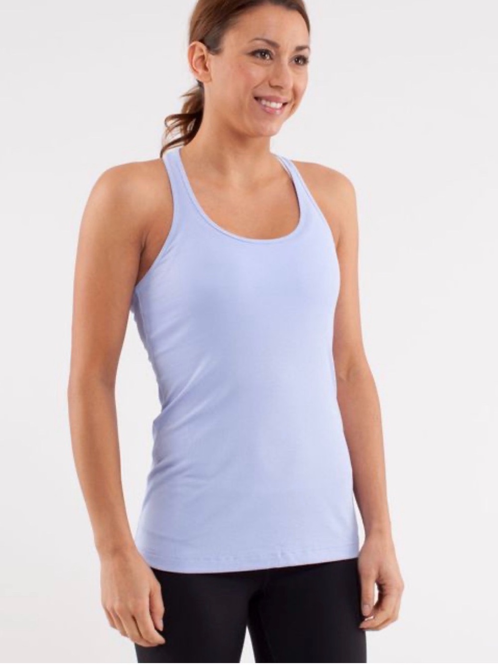 lululemon athletica Light Periwinkle Scoop Neck Tank